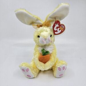 Nibblies Ty Beanie Babies Original 2002 Style 4586 MWMT 9 inch Rabbit, Bunny